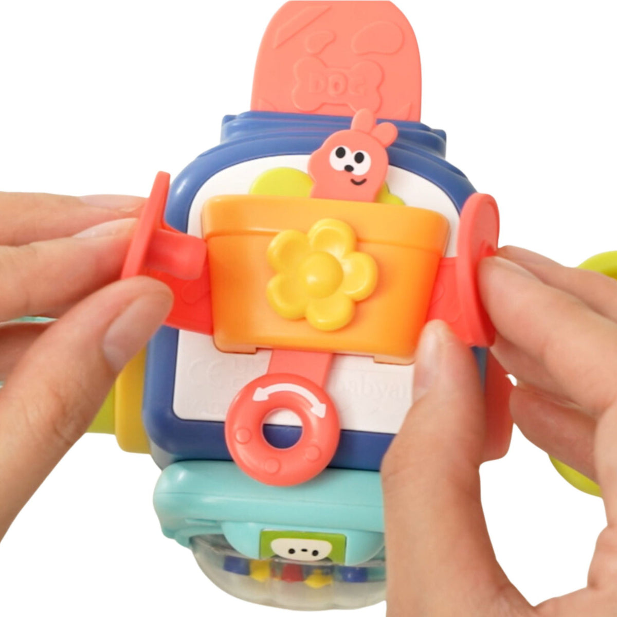 WOOPIE Pingviuko Montessori Sensorinis Kubas 6in1