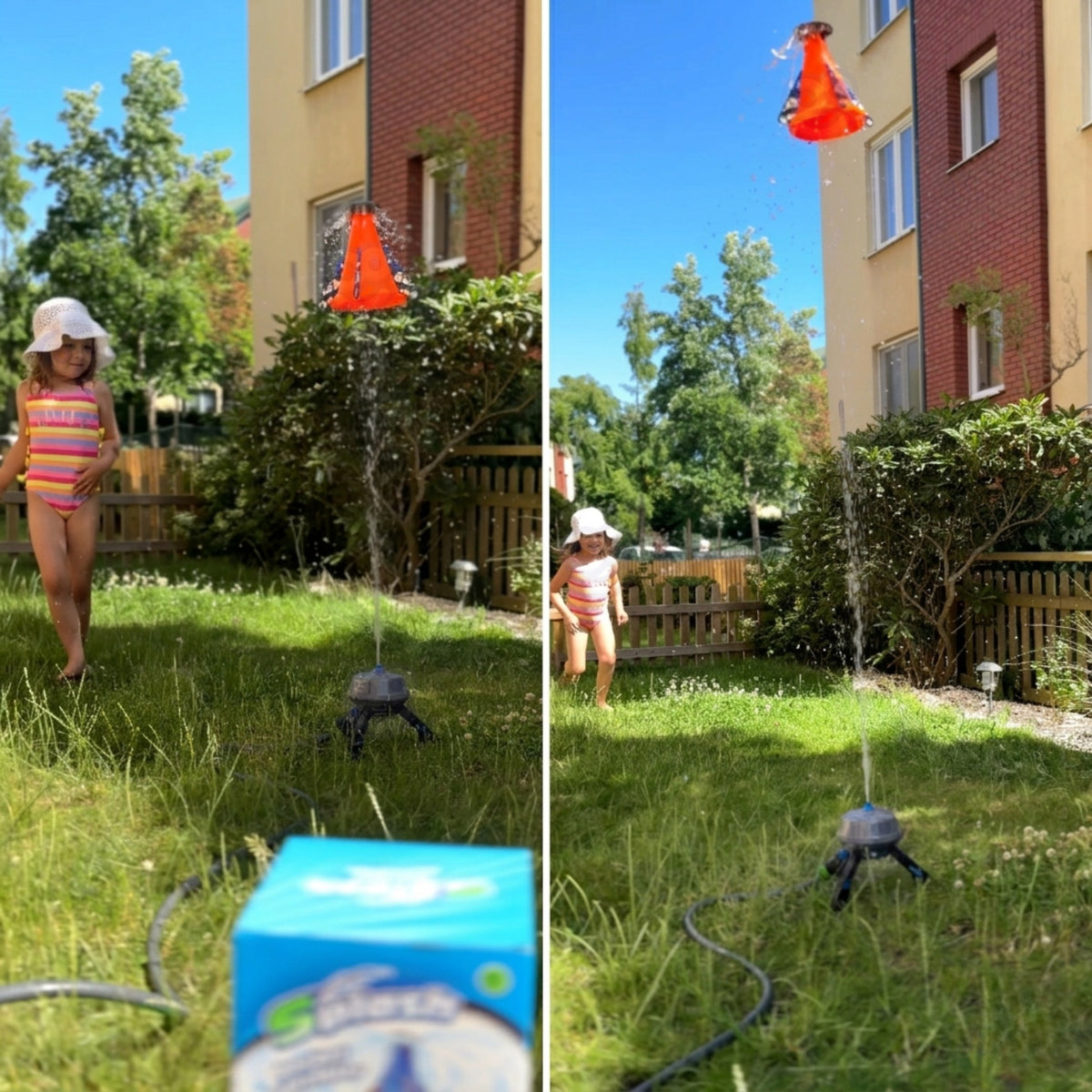 WOOPIE Vandens Raketa - Lauko Žaislas Vasarai