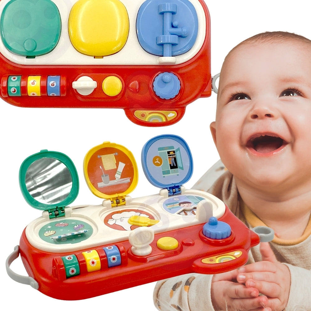 WOOPIE BABY edukacinis manipuliacinis žaislas „Atrask ir patikrink“ – pagrindinis vaizdas