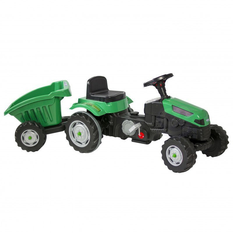 WOOPIE Farmer GoTrac MAXI Pedalinis Traktorius su Priekaba
