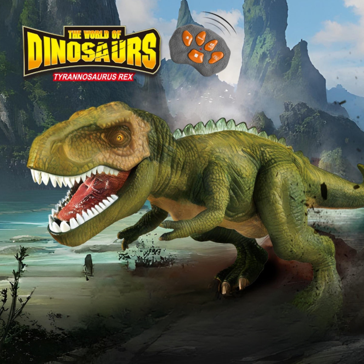 WOOPIE Nuotoliniu Būdu Valdomas Tyrannosaurus Rex Dinozauras