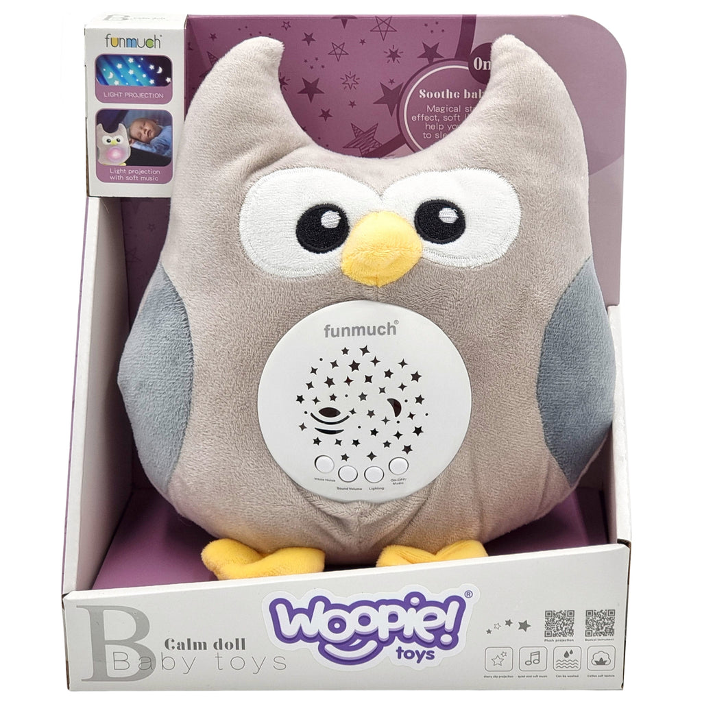 WOOPIE BABY Pelėda 2-in-1 Projektorius su 10 Lopšinių