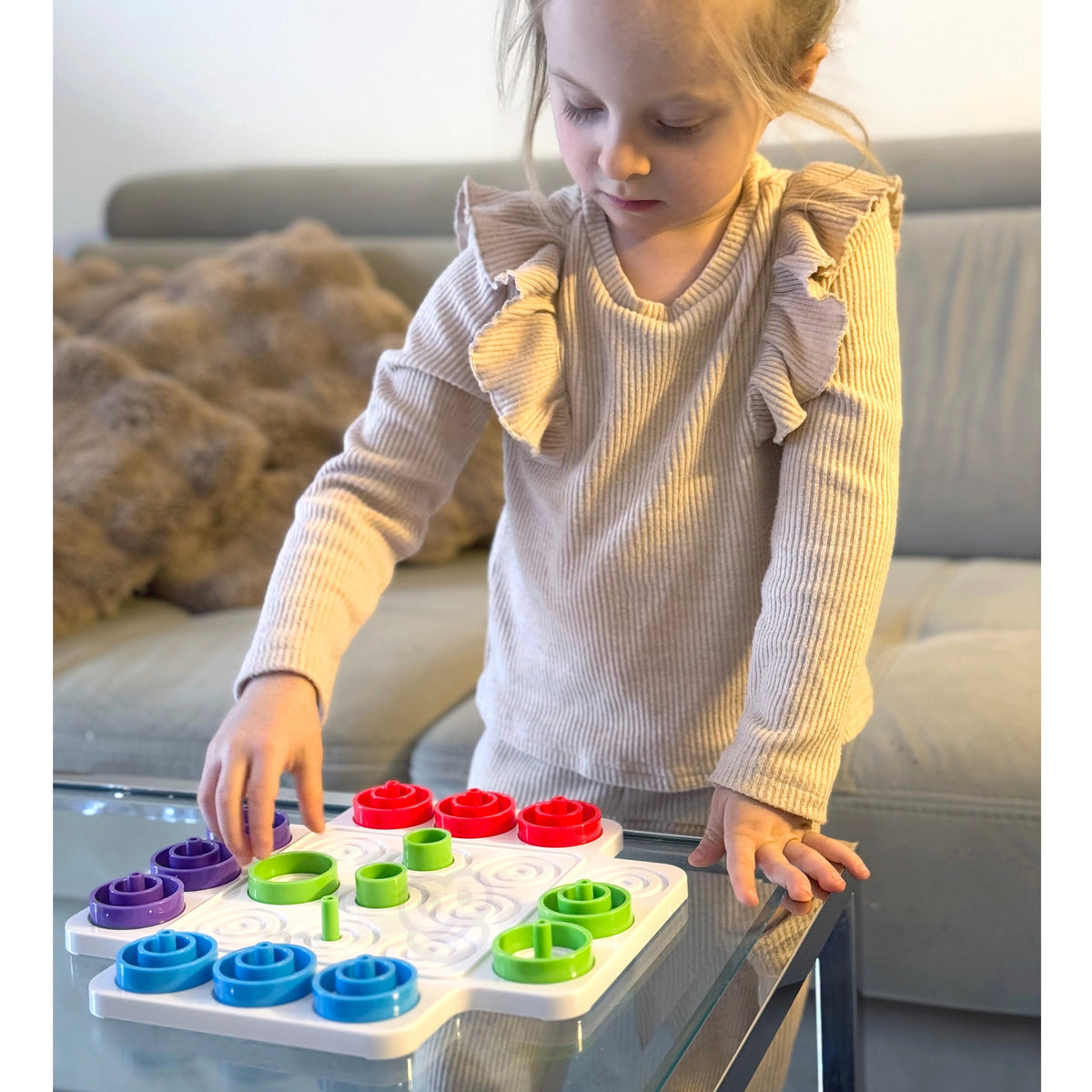 WOOPIE IQ Tic-Tac-Toe Pro – strateginis žaidimas 36 dalių