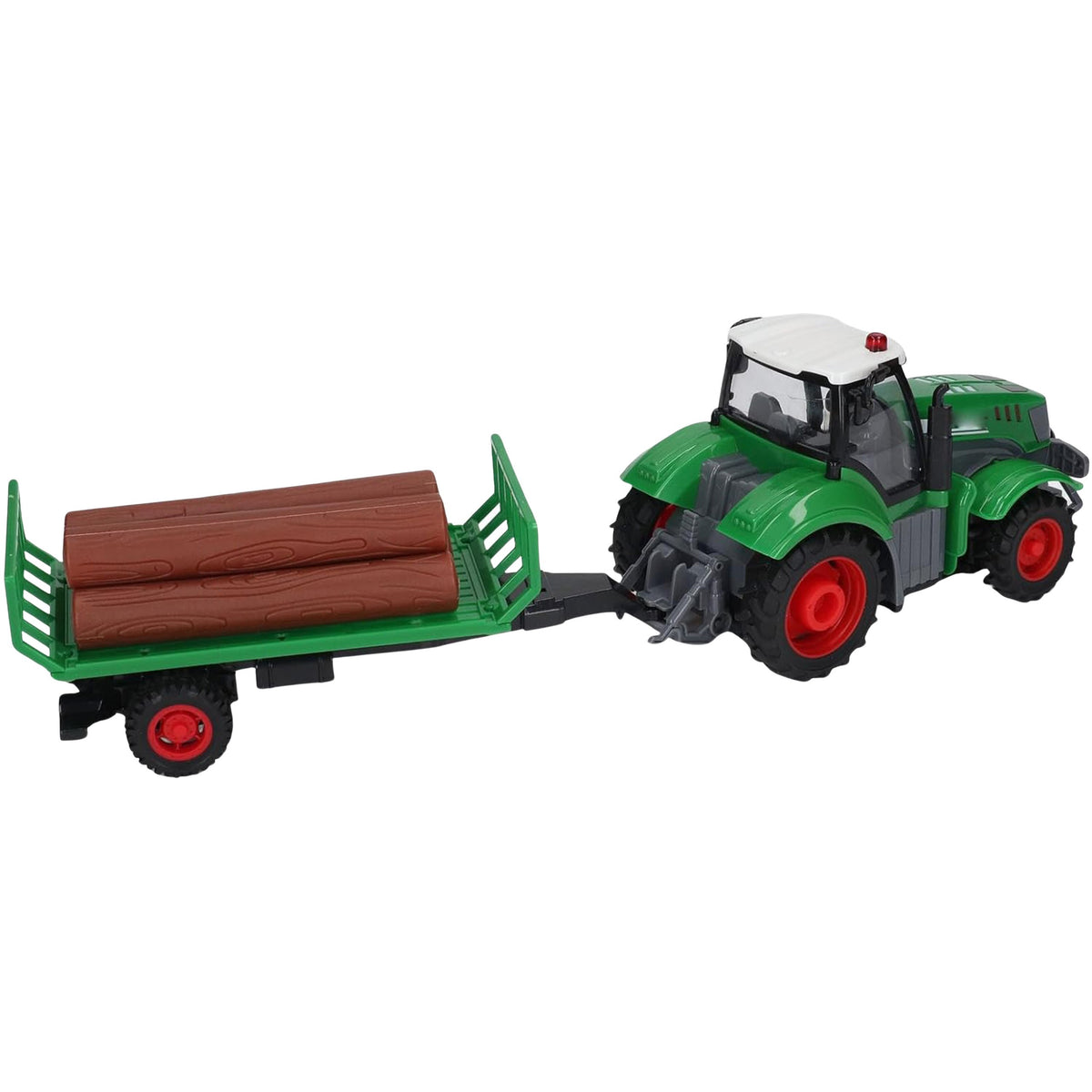 WOOPIE Radijo bangomis valdomas traktorius su priekaba 1:24