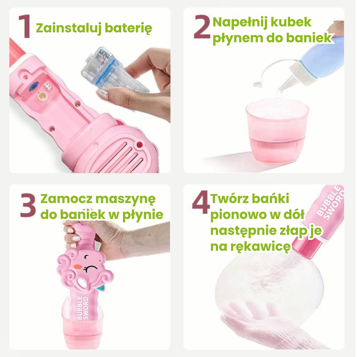 WOOPIE Muilo Burbulų Pistoletas Dinozauras su Dūmais 3+
