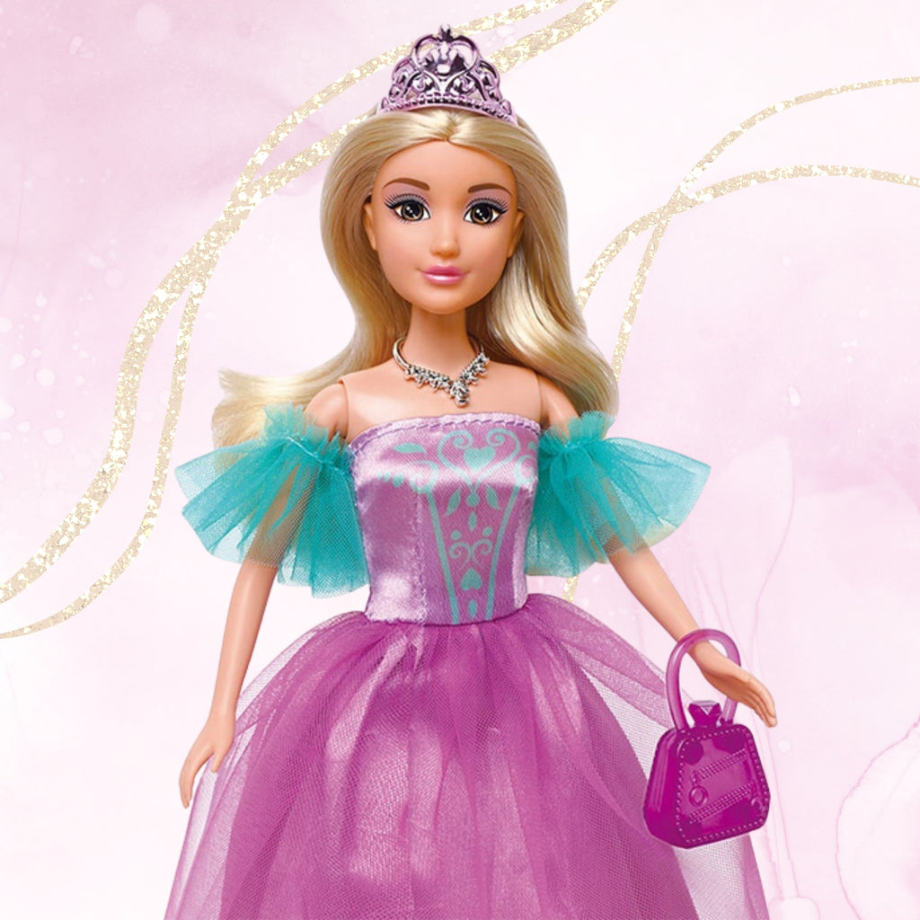 WOOPIE ROYAL Princesės Lily lėlė su magišku karieta – rinkinys