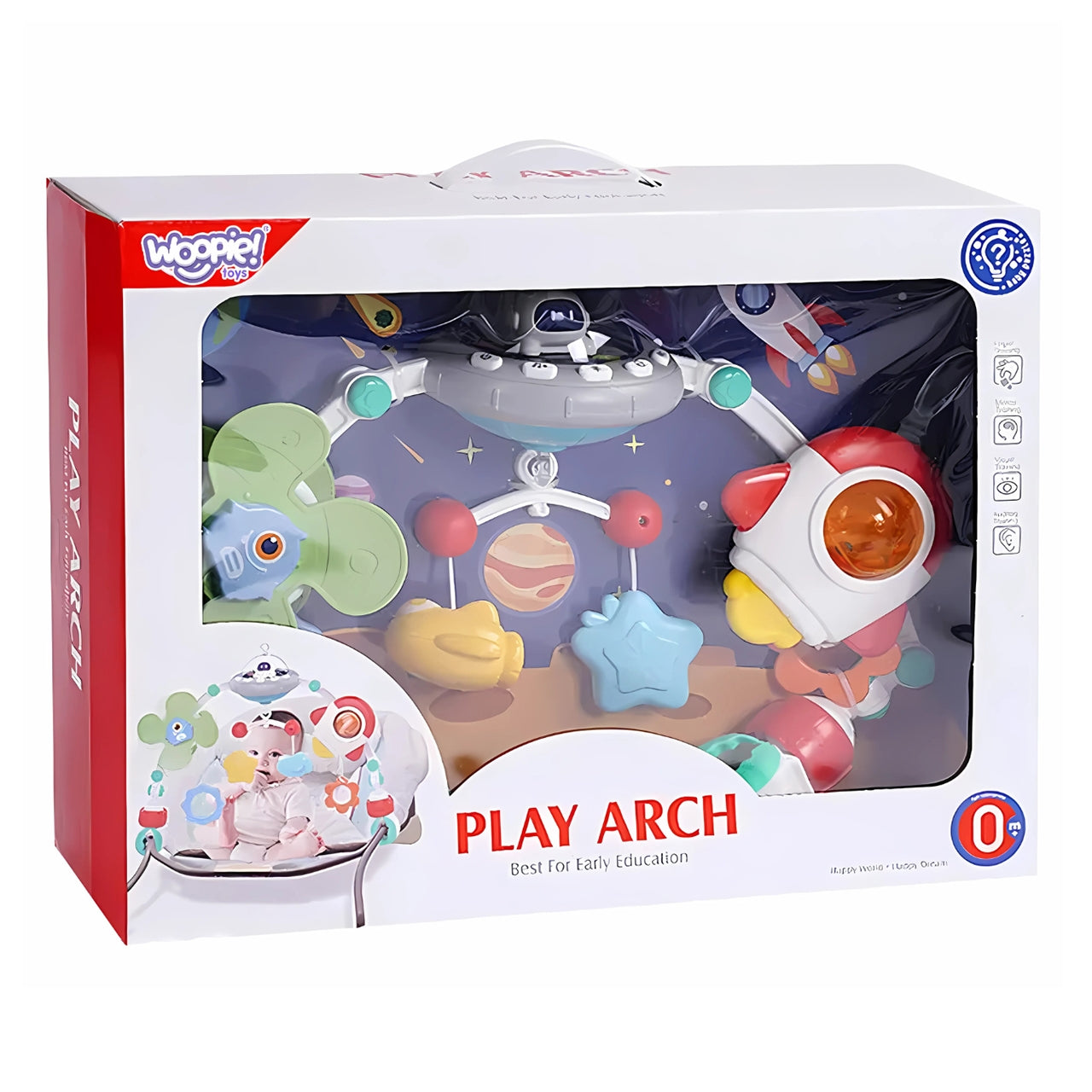 WOOPIE BABY Interaktyvus lankas/baras lovytei su lopšinėmis – vaizdas 6