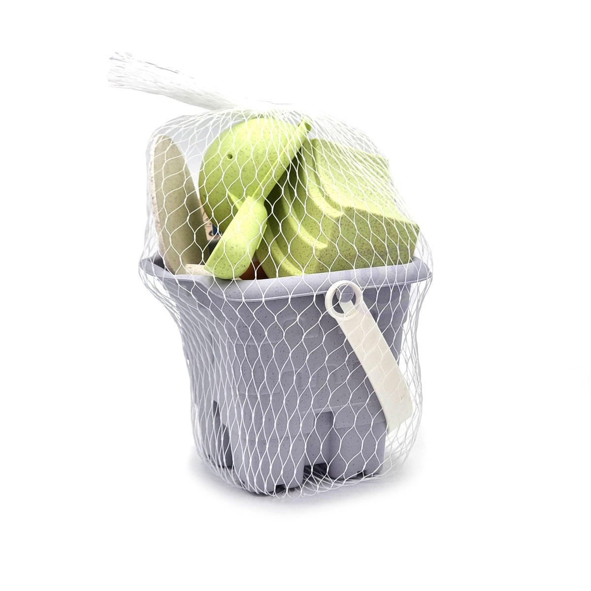 WOOPIE GREEN smėlio kibirėlių rinkinys 8 dalių, ekologiškas