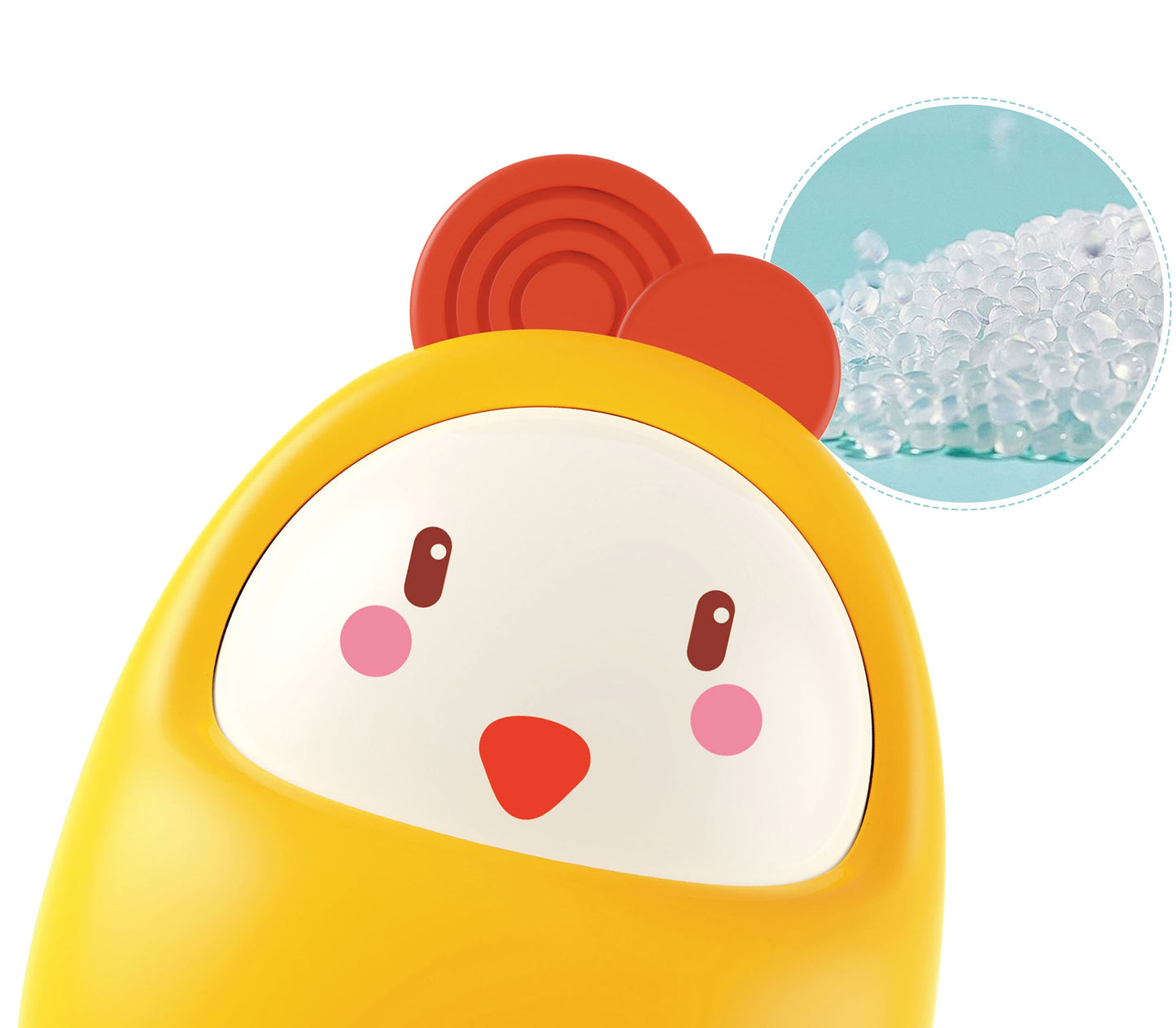 WOOPIE BABY Viščiukas Vańka Vstańka su melodijomis, pavaizduotas šone – vaizdas 4