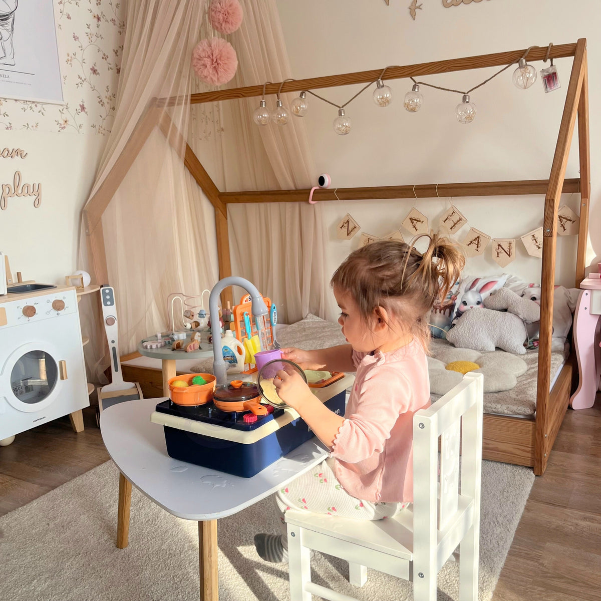 WOOPIE 2-in-1 Žaislinė Kriauklė ir Viryklė Vaikams 3+