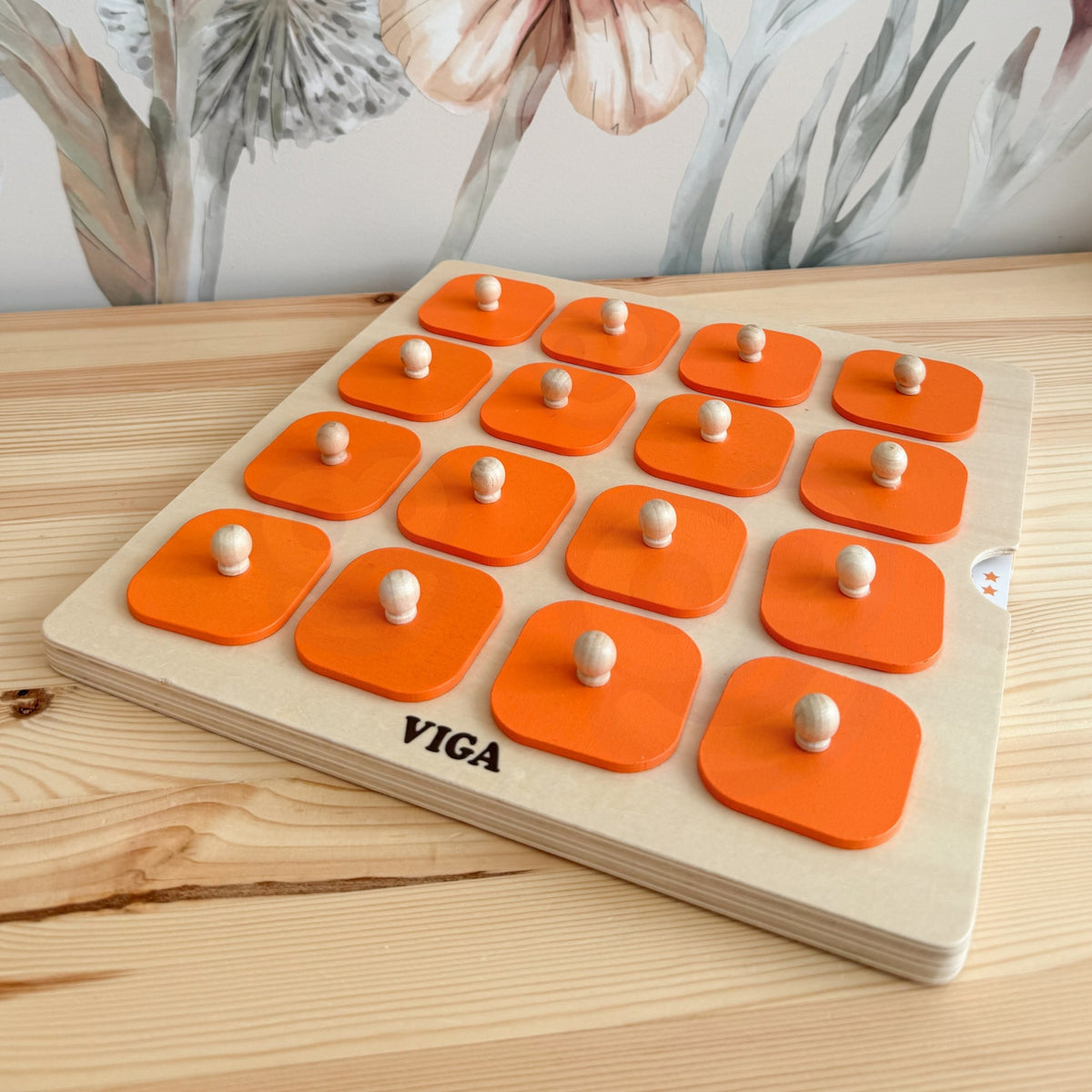 Viga Atminties žaidimas Montessori 10 kortelių vaikams