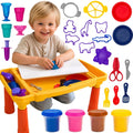 WOOPIE Kūrybinis plastilino stalas su priedais 40 vnt.