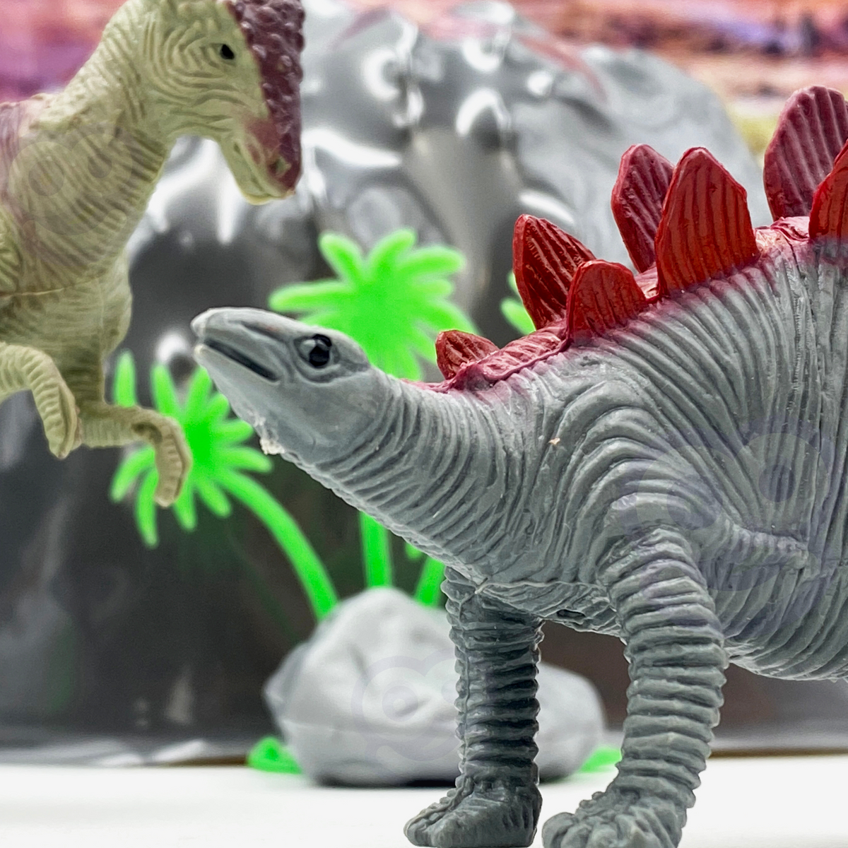WOOPIE Dinozaurų figūrėlių rinkinys, 34 dalys