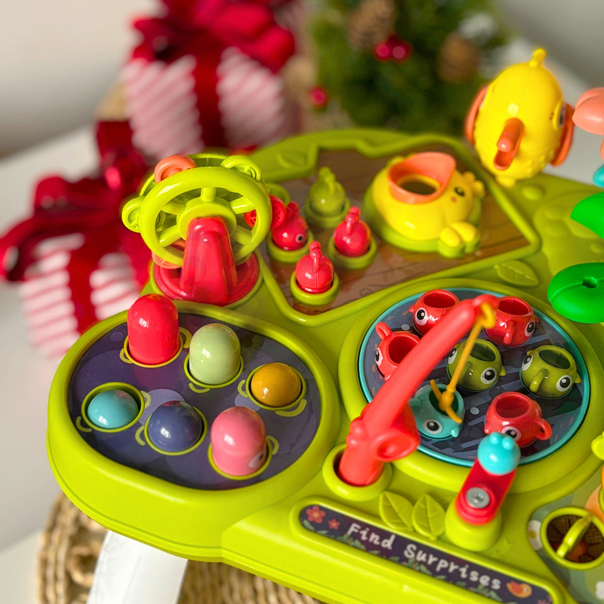 WOOPIE BABY Interaktyvus 8-in-1 Montessori lavinamasis stalas
