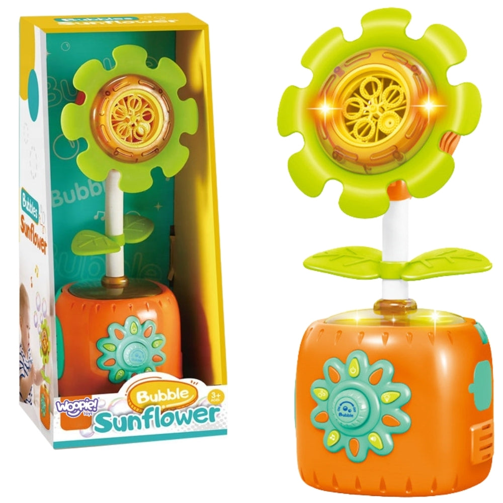 WOOPIE Interaktyvi muilo burbulų mašina Saulėgrąža – pagrindinis vaizdas