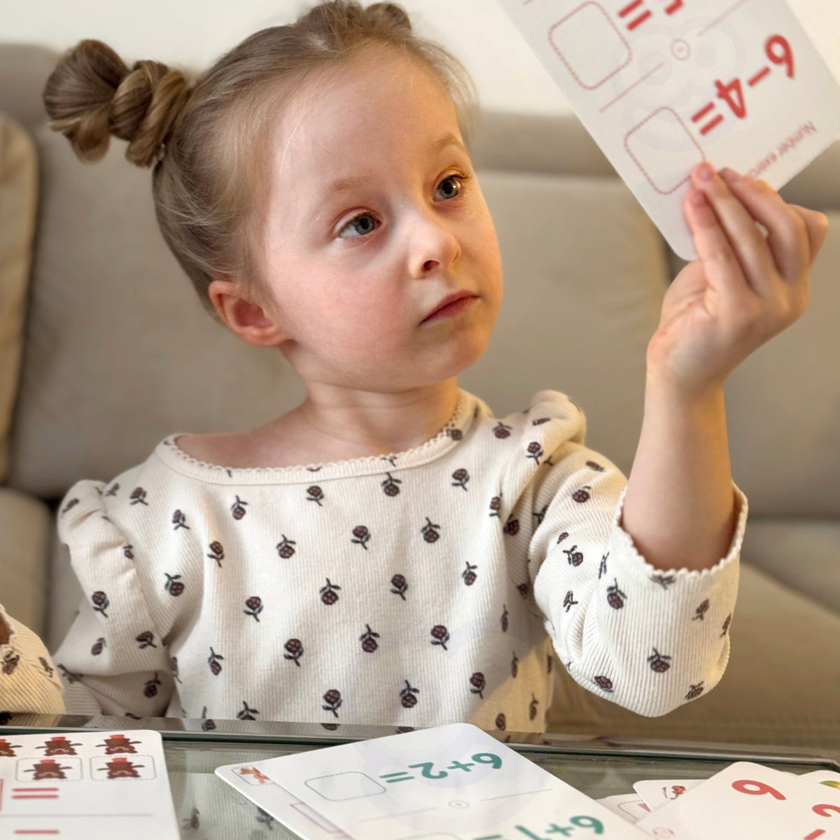WOOPIE Lavinamosios Matematikos Kortelės Skaičiavimui 30 vnt.