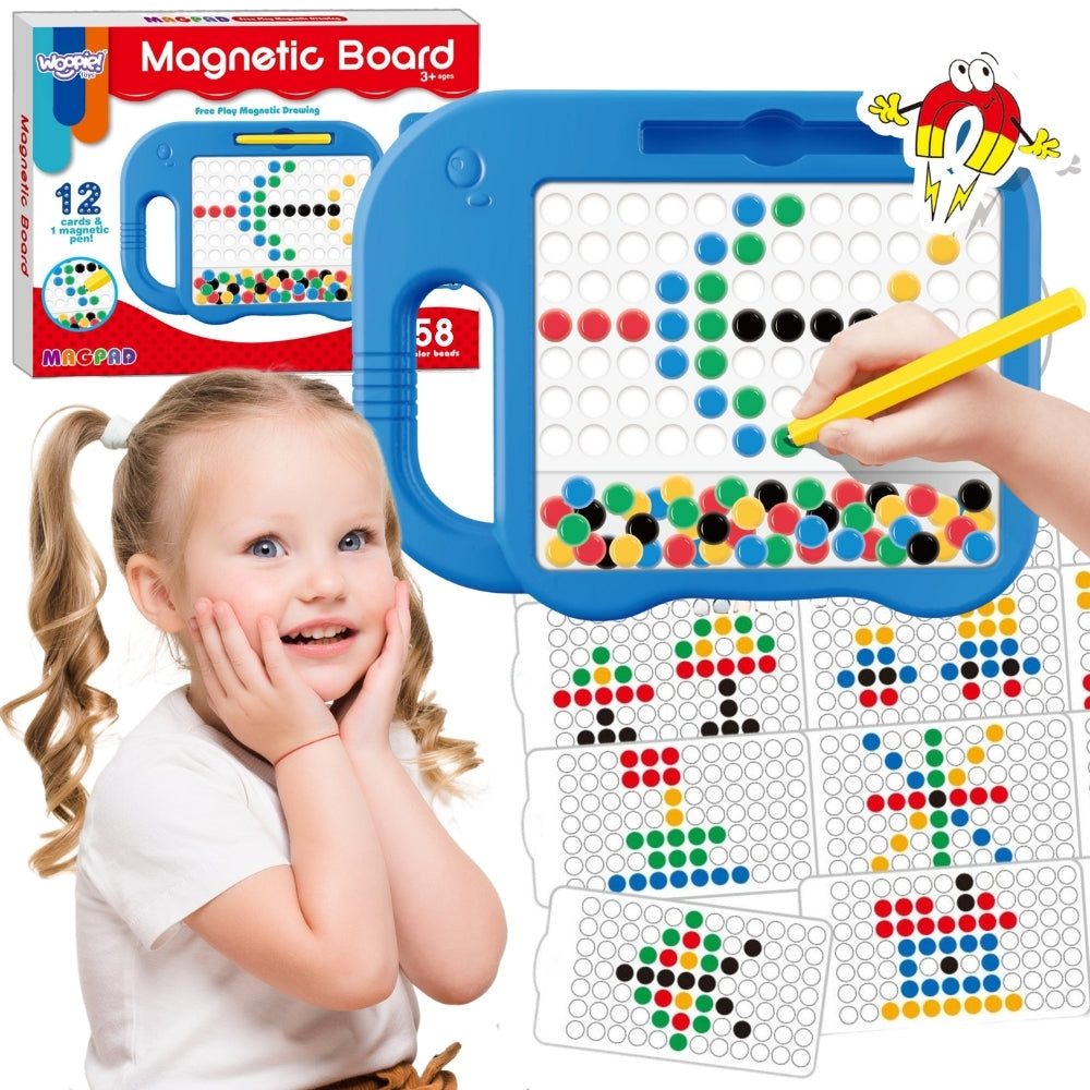 WOOPIE Montessori magnetinė lenta vaikams MagPad Dramblys – pagrindinis vaizdas