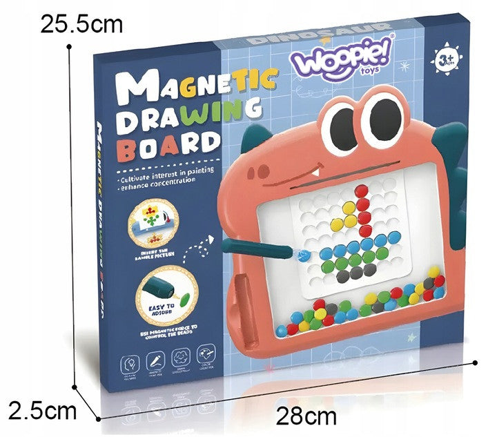 WOOPIE MagPad Magnetinė Lenta Vaikams Montessori Mozaika
