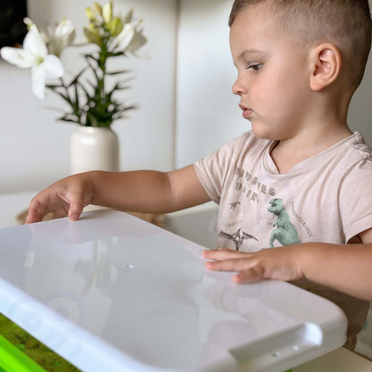 WOOPIE Kinetic Sand 1,5 kg ZOO Safari Rinkinys su Formelėmis