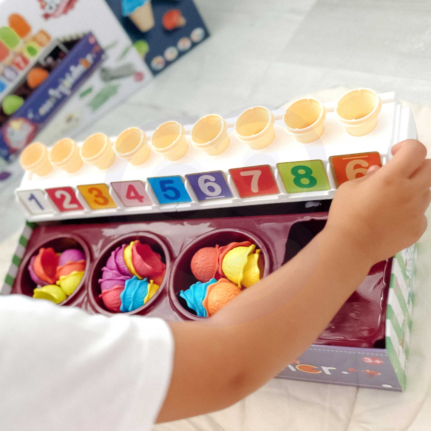 WOOPIE Ledainės Rinkinys XXL, su monetomis ir lazdele – vaizdas 7