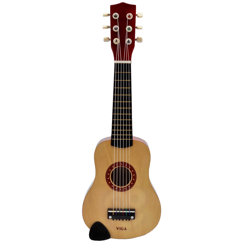Viga Medinė akustinė gitara vaikams 21 colių 6 stygos
