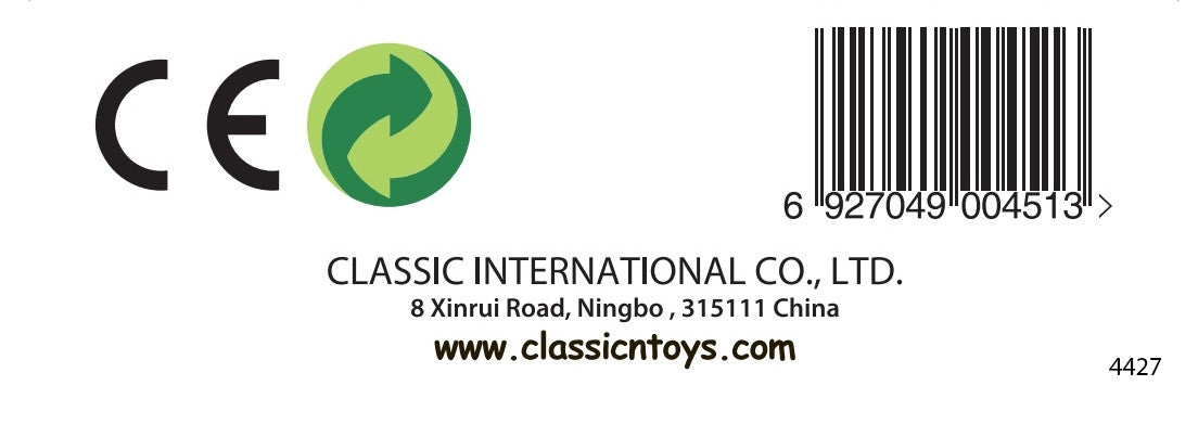 CLASSIC WORLD Medinė Raidė Y – Lavinamasis Žaislas Vaikams