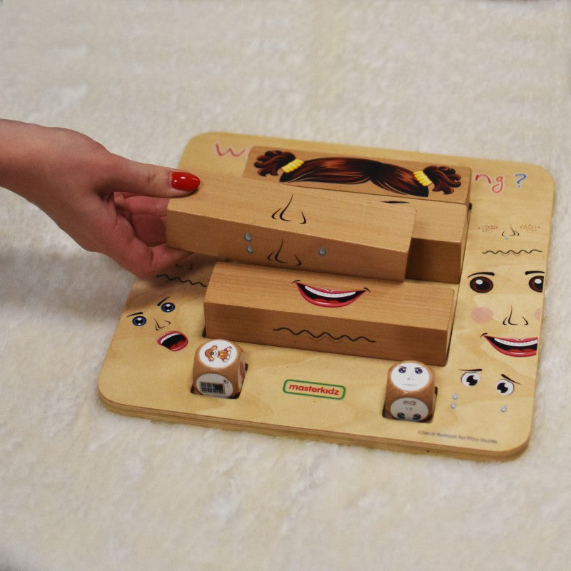 MASTERKIDZ Medinis Montessori Emocijų Mokymosi Žaidimas – vaizdas 10