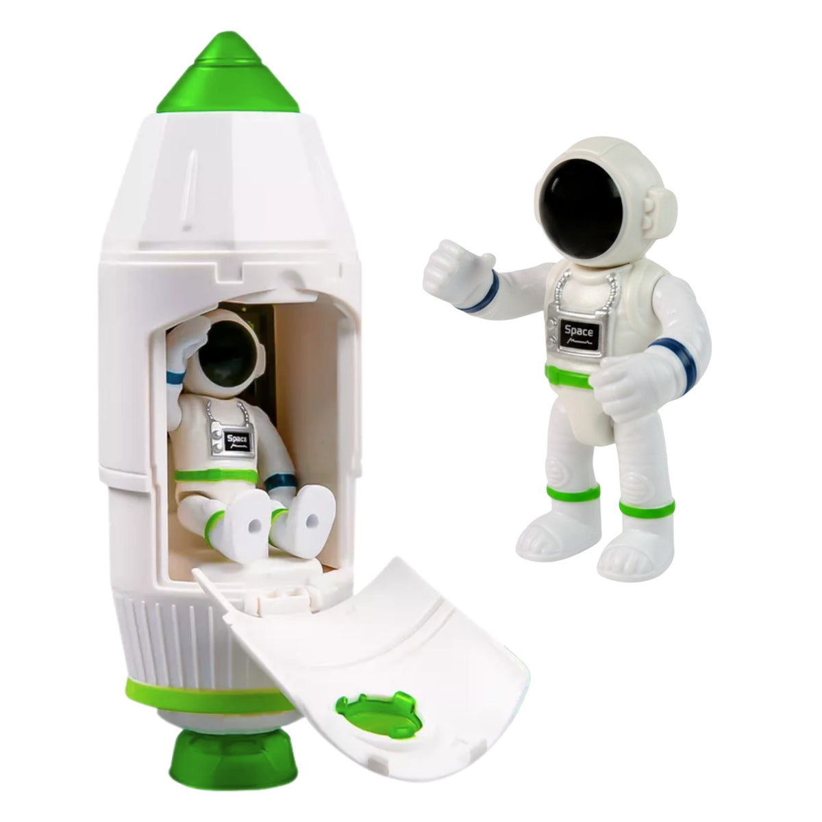 WOOPIE Interaktyvi Kosminė Raketa su Garso ir Šviesos Efektais