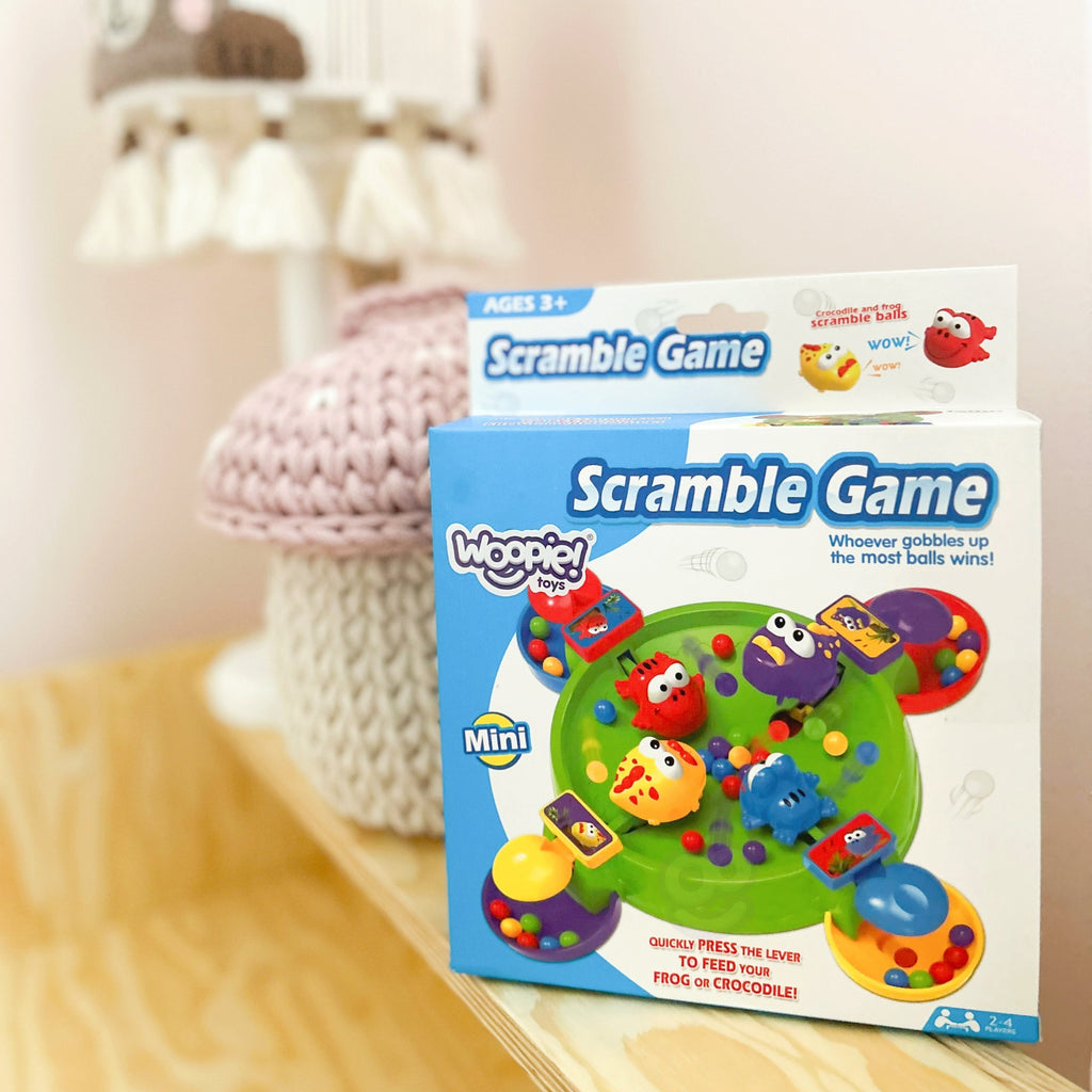 WOOPIE Alkani Varliukai ir Krokodilai – Arcade Stalo Žaidimas 3+