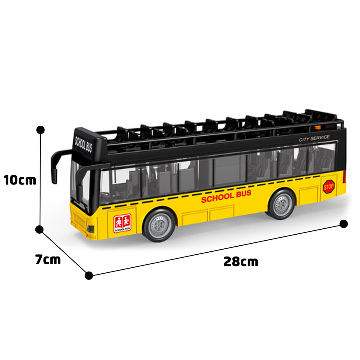 WOOPIE Autobusas su šviesos ir garso efektais, atsidarančiomis durimis