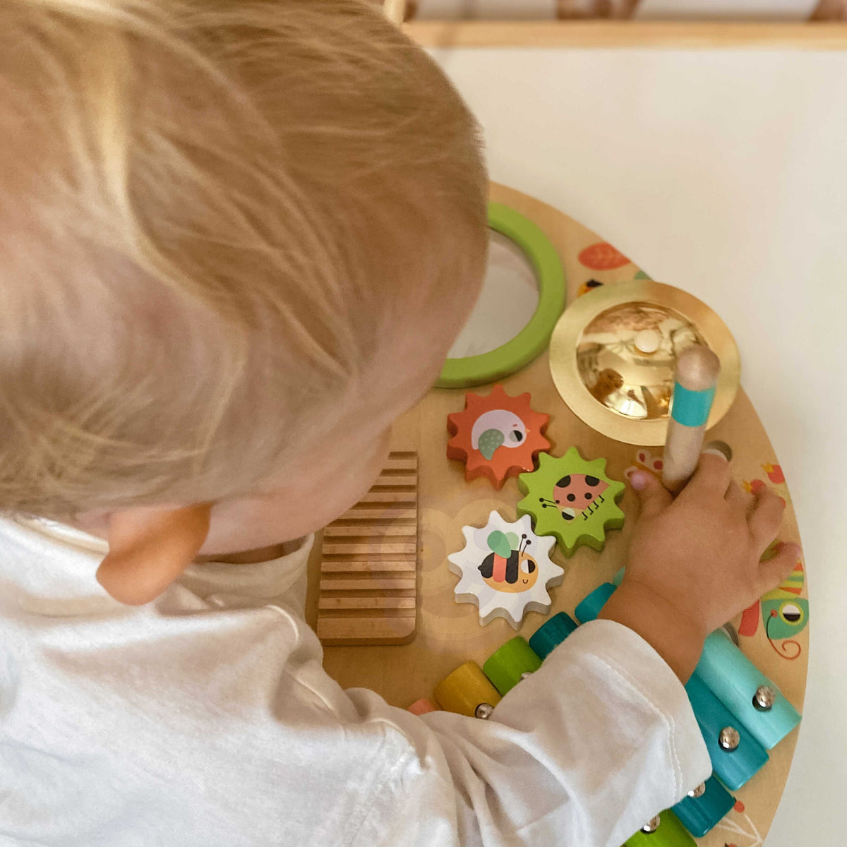 TOOKY TOY Daugiafunkcinis Muzikos Centras – Ksilofonas, Būgnas, Cimbolai