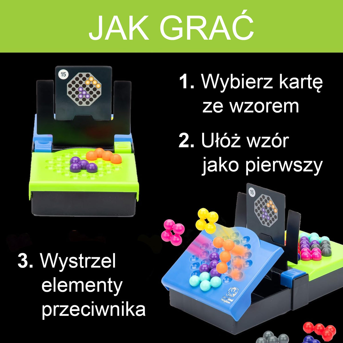 WOOPIE IQ Logika Head to Head – Loginis žaidimas dviems žaidėjams