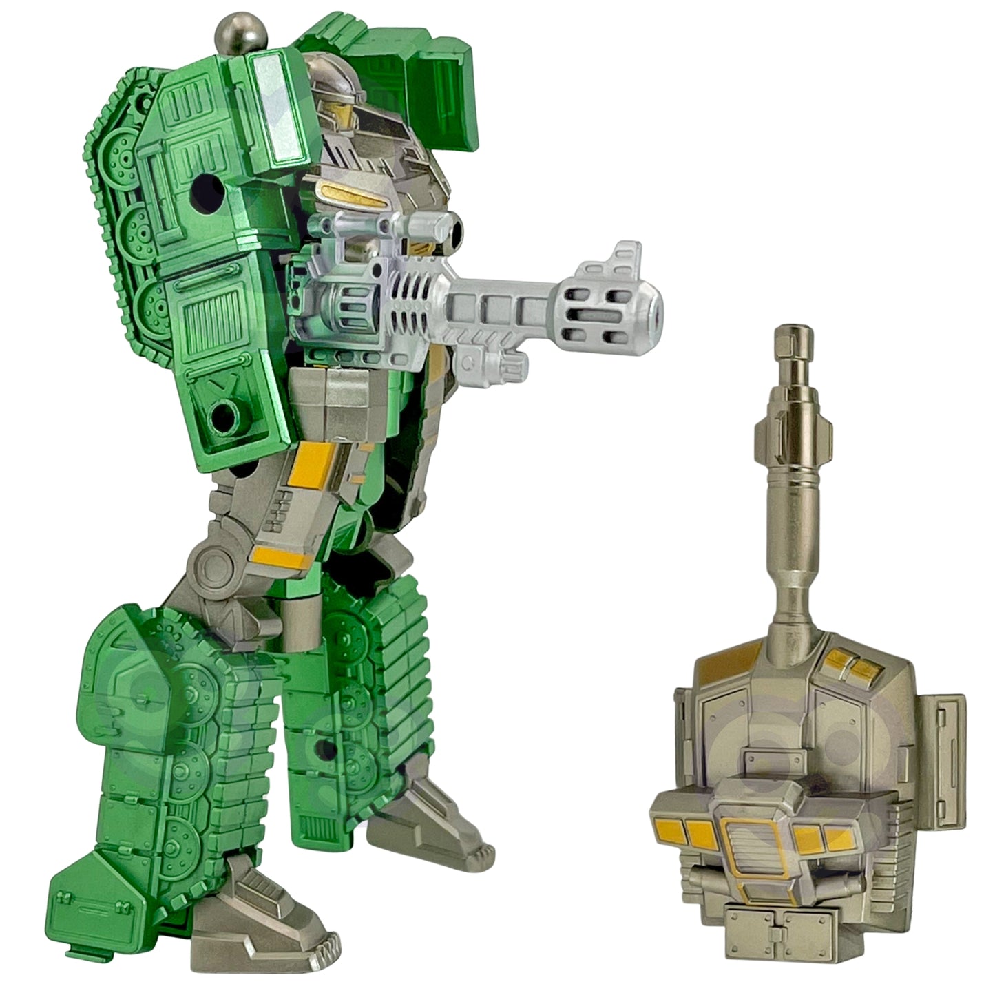 WOOPIE Transformuojamas robotas-tankas „SILVER BLADE“ 2in1 – vaizdas 2