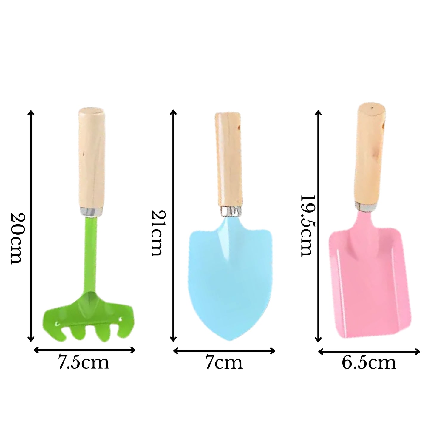 WOOPIE Mažojo sodininko rinkinys, 18 dalių, Vienaragis – vaizdas 4