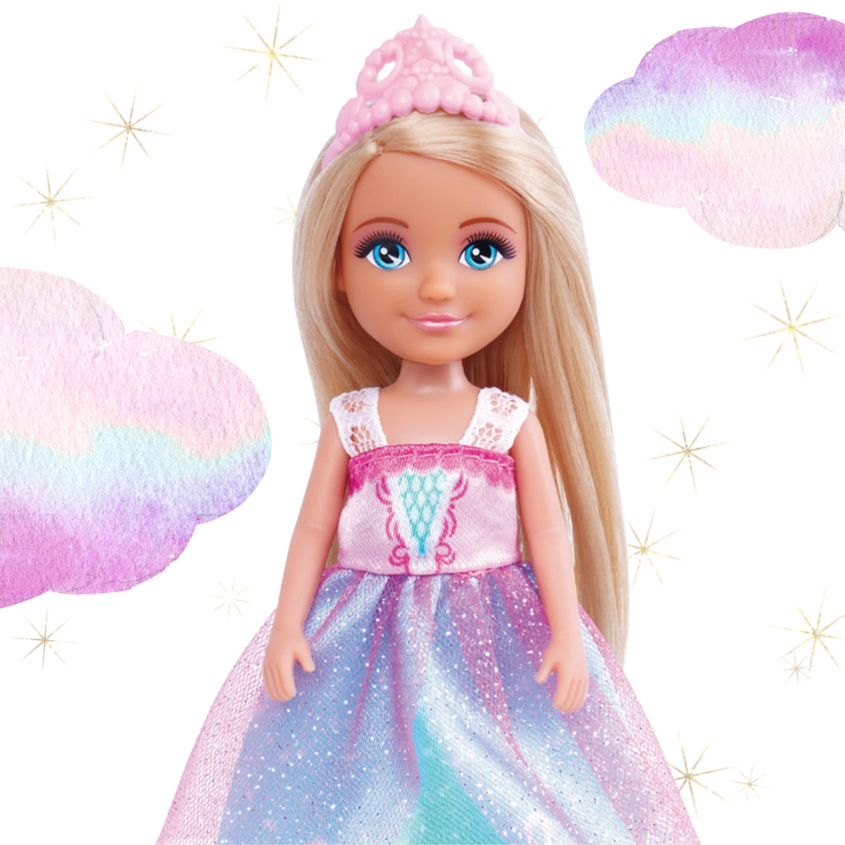 WOOPIE Royal Ankiki Princesė Lėlė su Baltu Žirgu Rinkinys