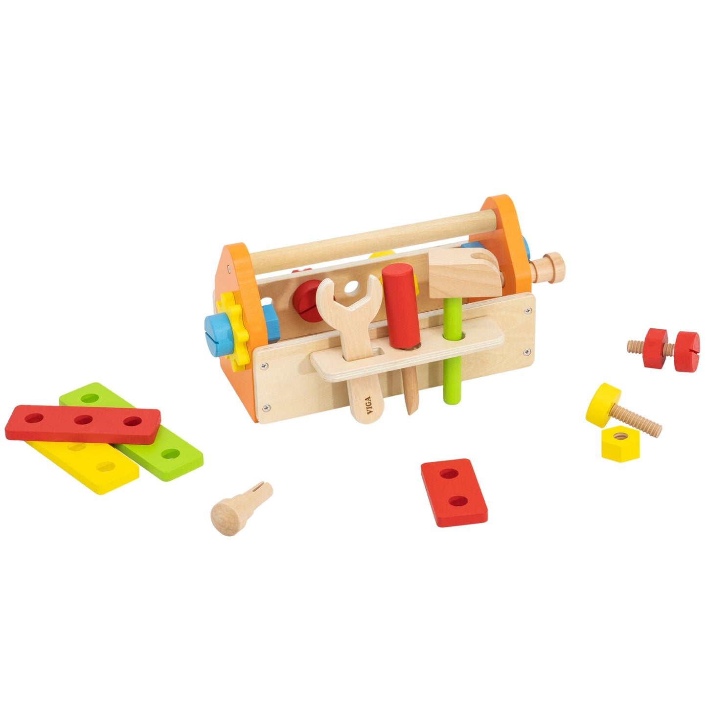 Viga medinis įrankių dėžės rinkinys – pagrindinis vaizdas