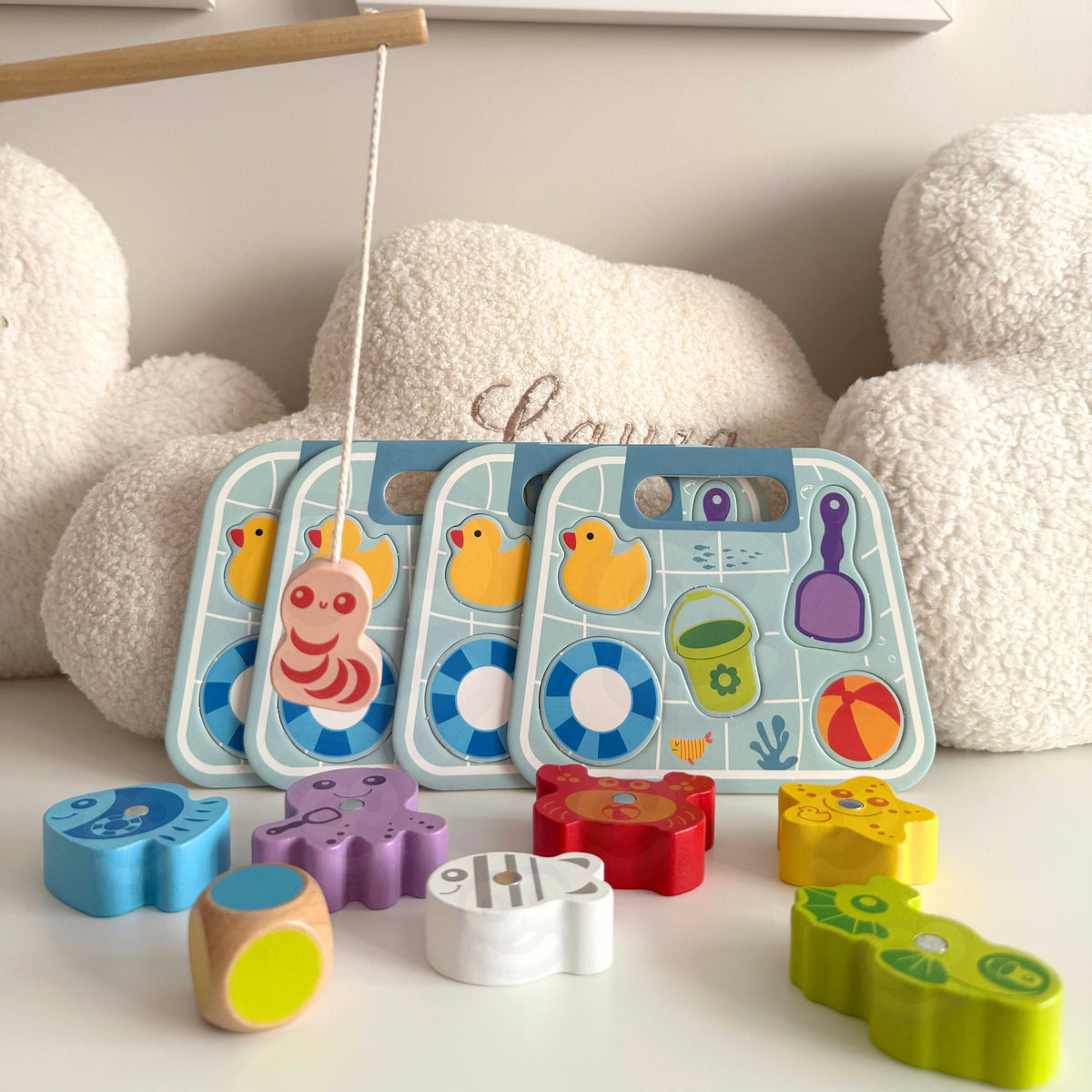 TOOKY TOY Žvejybos žaidimas – magnetinis vandenyno nuotykis