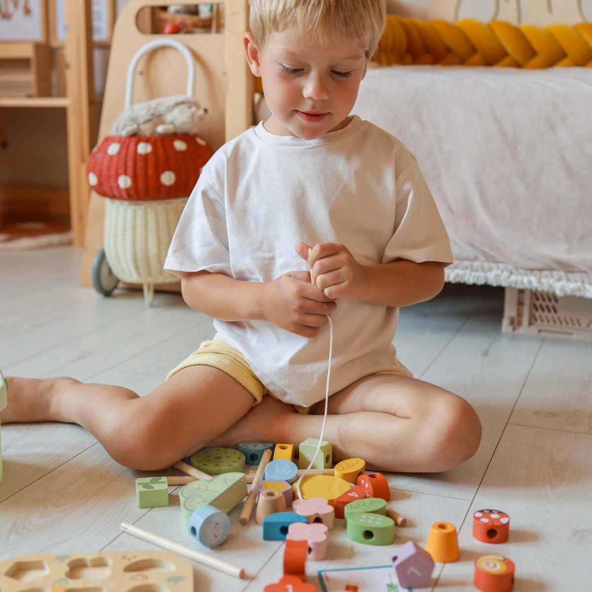TOOKY TOY Magic Garden 5in1 Montessori lavinamoji dėžė