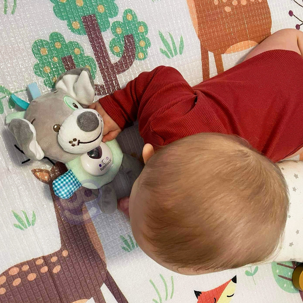 WOOPIE BABY Šviečiantis Migdomasis Šuniukas su Muzika