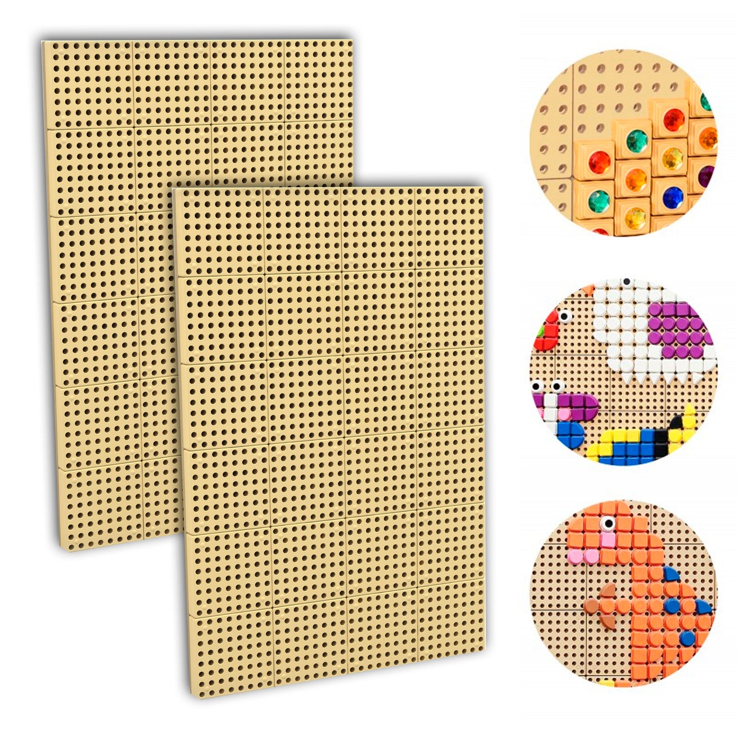 MASTERKIDZ Kūrybinė edukacinė STEM lenta, 2 vnt rinkinys su tvirtinimo plokšte, 120x80 cm – pagrindinis vaizdas
