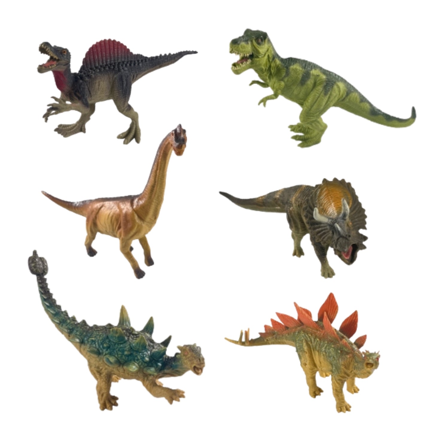 Dinozaurų figūrėlės su išimamu kiaušiniu ir priedais – vaizdas 2