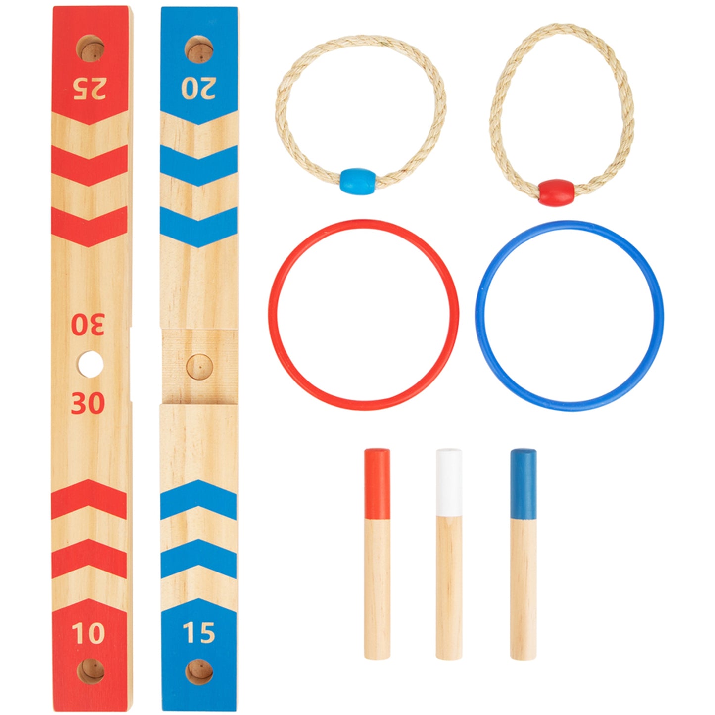 Tooky Toy Medinis miklumo žaidimas „Serso“ (Žiedų metimas į taikinį) – vaizdas 2