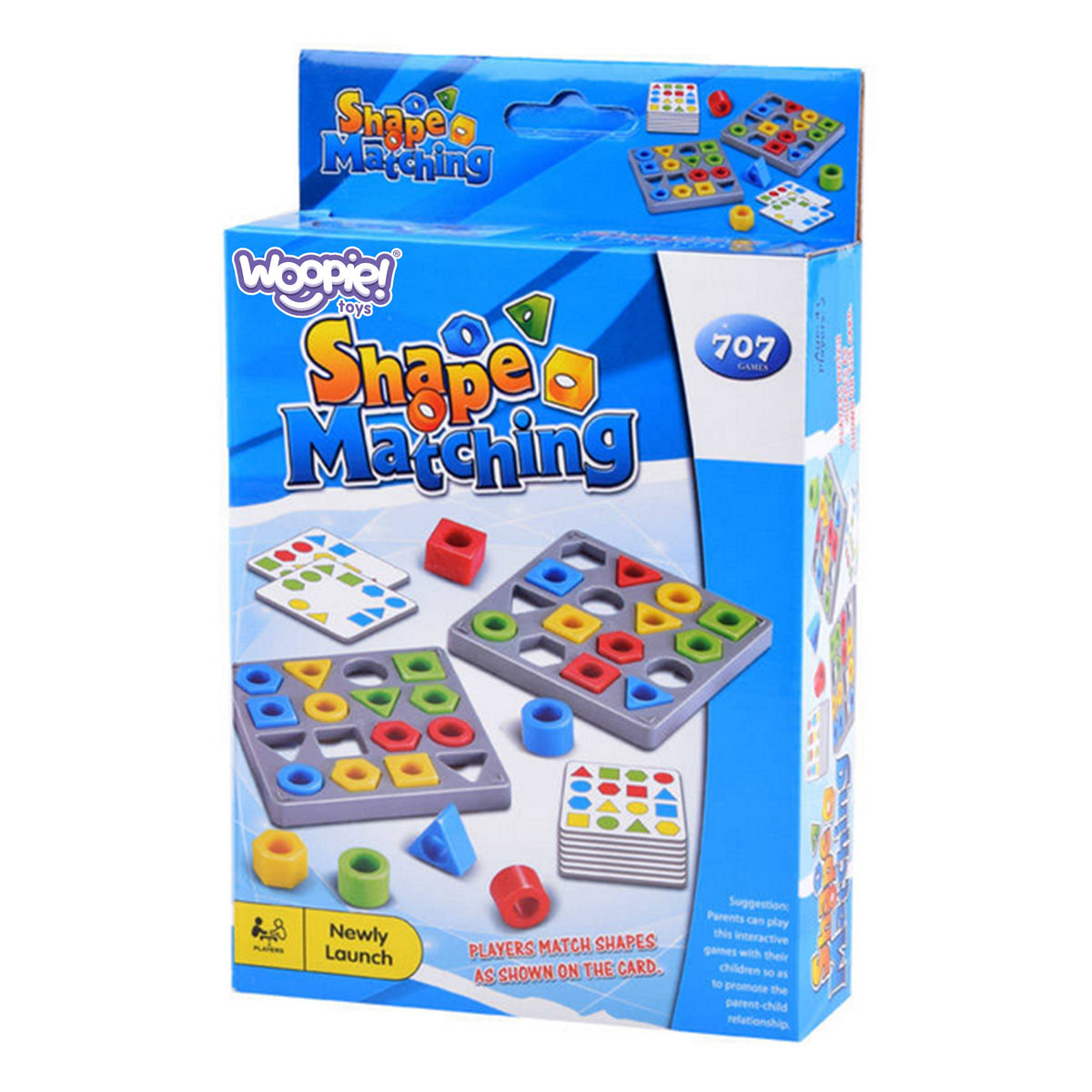 WOOPIE Match Shapes – lavinamasis atitikmenų žaidimas vaikams