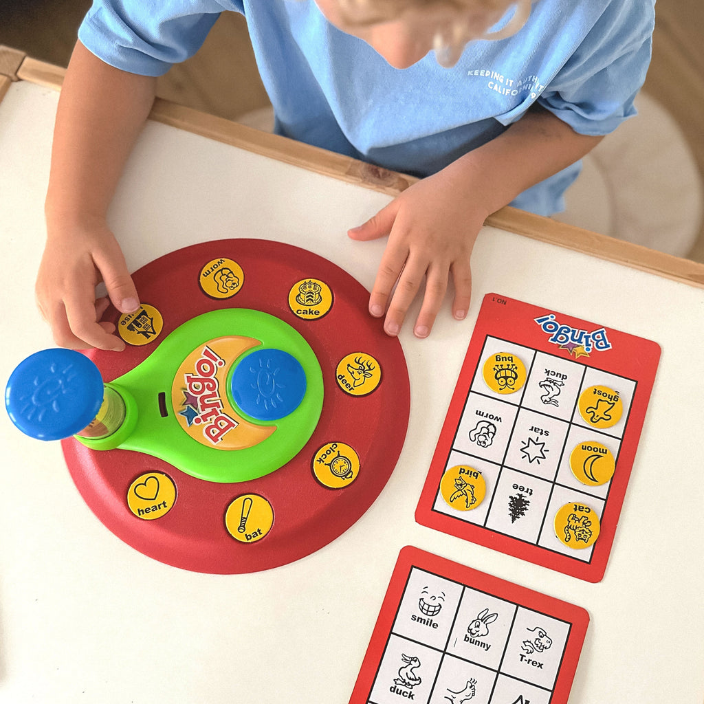 WOOPIE Bingo Atitikimo Žetonų Šeimos Žaidimas 4+ metų