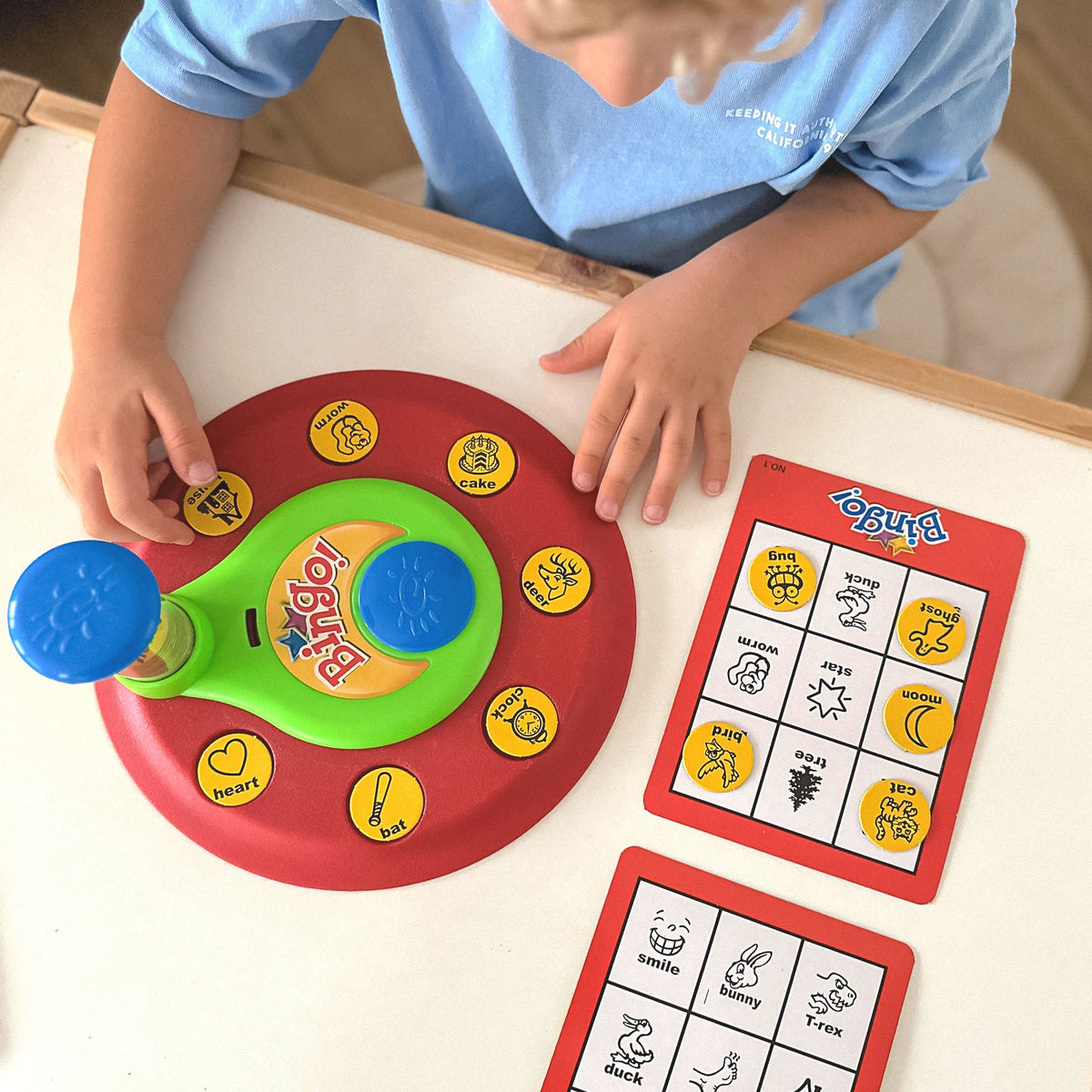 WOOPIE Bingo Atitikimo Žetonų Šeimos Žaidimas 4+ metų