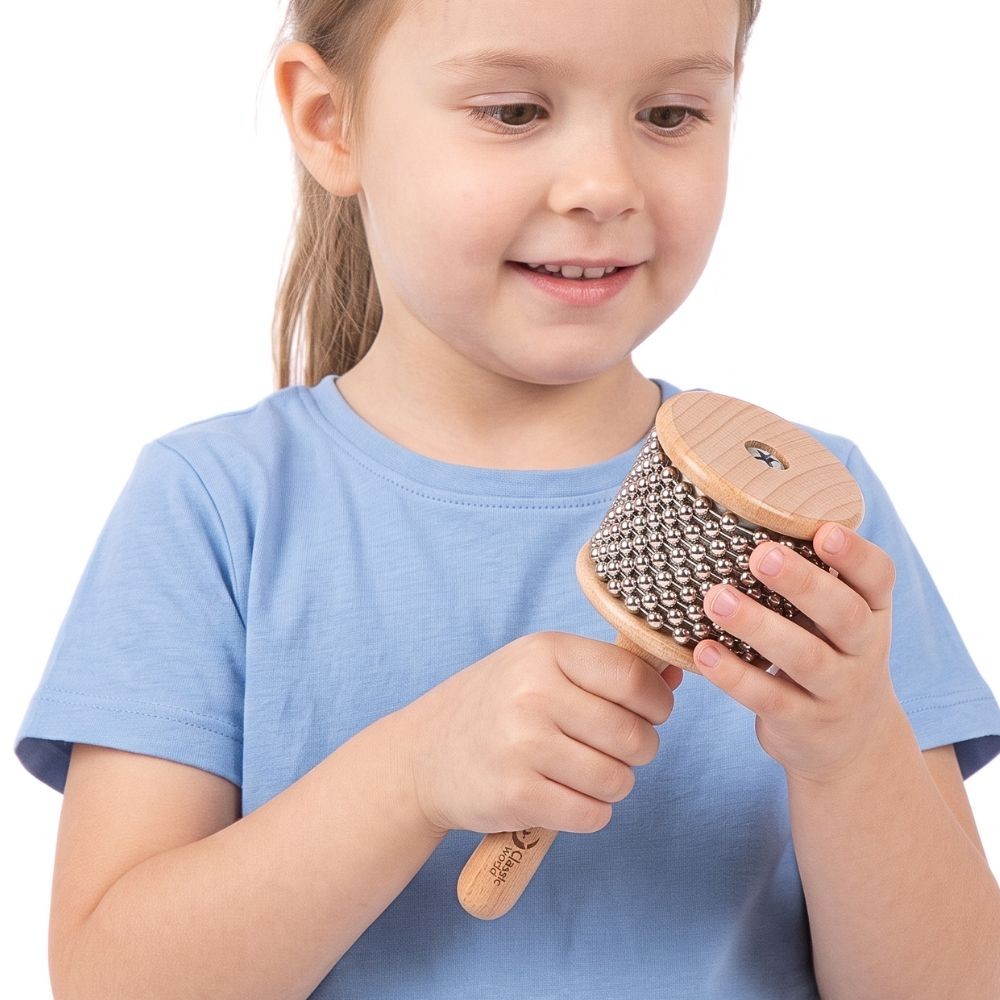 Classic World EDU Kabasa Muzikinis Instrumentas su Karoliukais