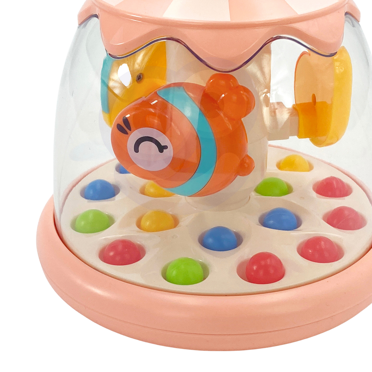 WOOPIE BABY spalvotas gyvūnėlių žaislas su kamuoliukais