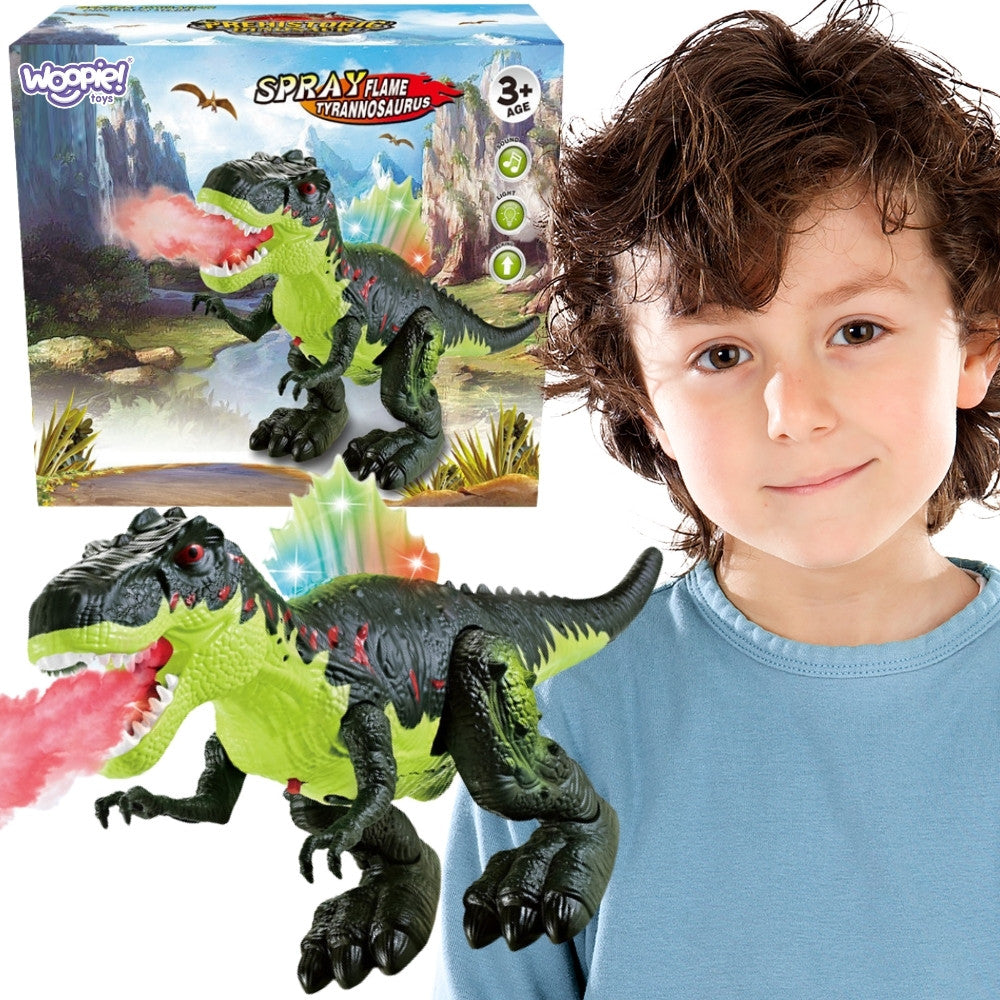 WOOPIE Vaikštantis Tyrannosaurus Rex Dinozauras su Garso ir Šviesos Efektais