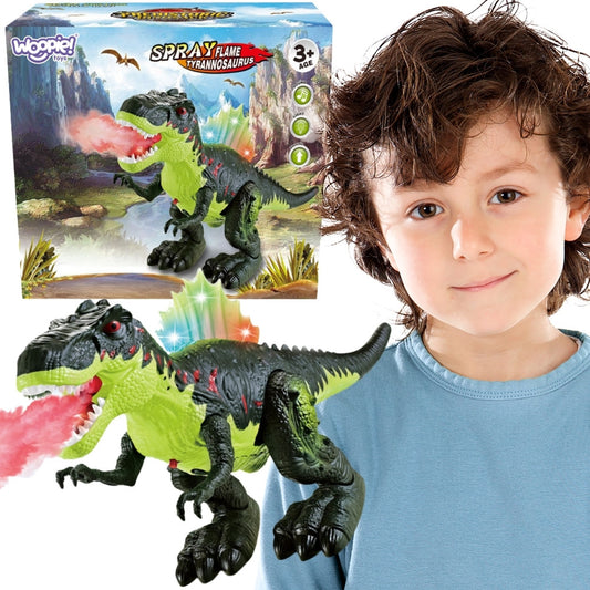 WOOPIE Vaikštantis Tyrannosaurus Rex Dinozauras su Garso ir Šviesos Efektais