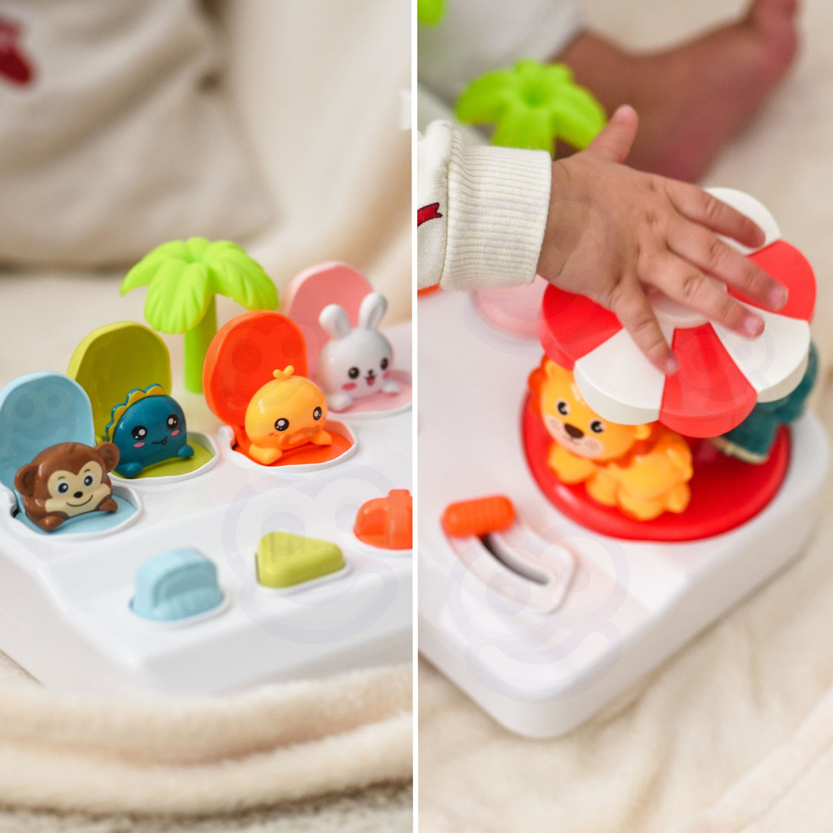 WOOPIE BABY Interaktyvi Karuselė su Gyvūnėliais
